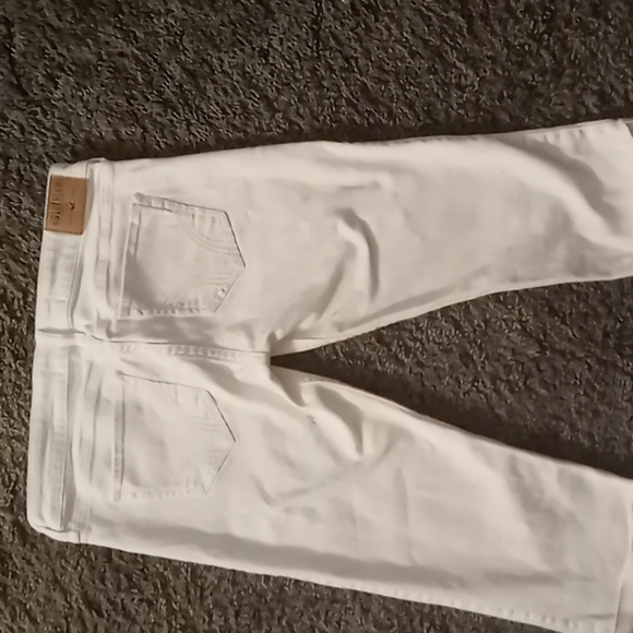 Hollister Capri pants size 5 W27 white - Picture 2 of 3